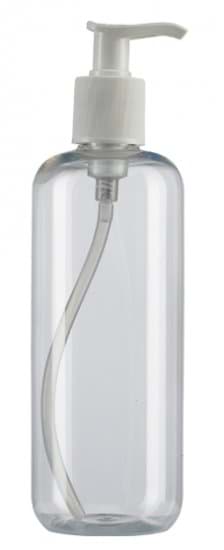 Seifenspenderflasche transparent, 500ml, leer